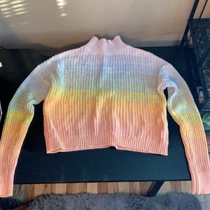 Pastel knit sweater